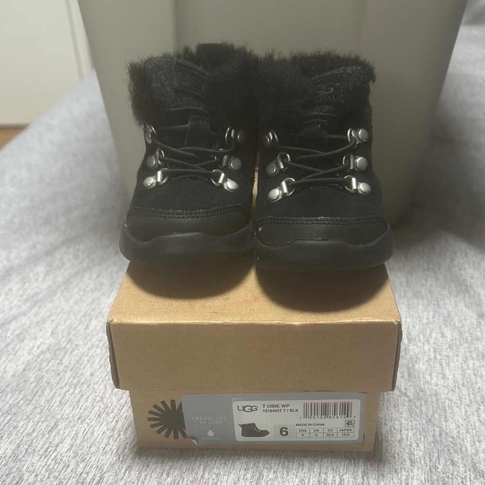 UGG Kids Black Boots